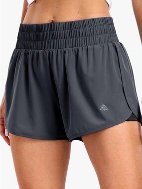 Haimont Women's 2-in-1 Flowy Fitness Athletic Running | Shorts | Large | NWOT